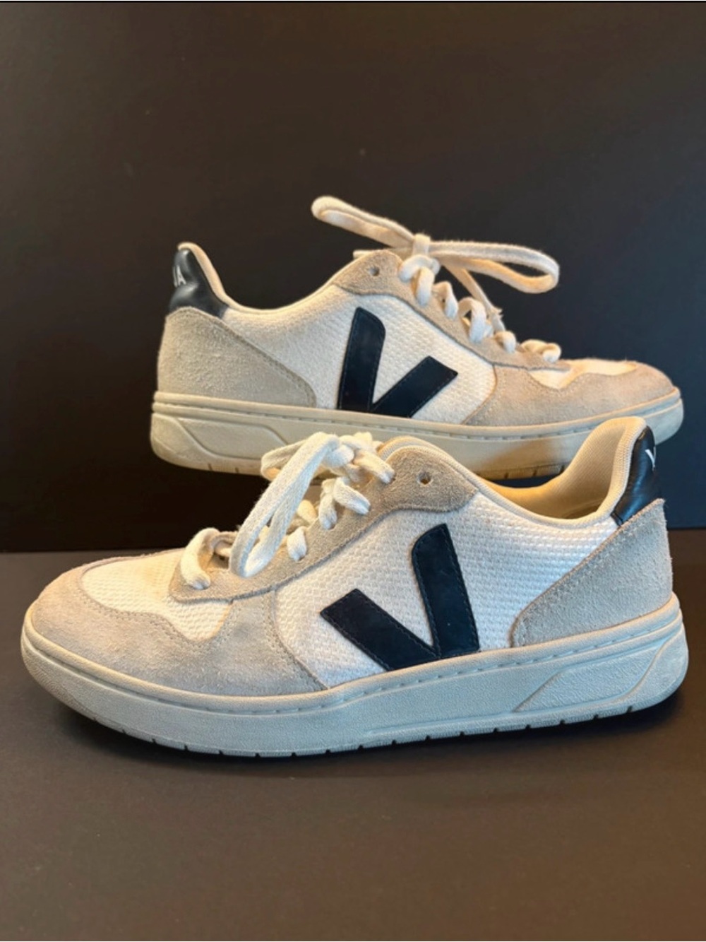 VEJA V-10 B-Mesh Women’s White Nautico Sneakera